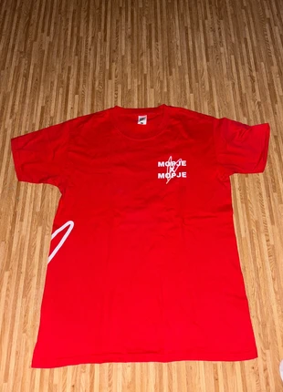 Rood shirt van mopje X mopje, merk: mopje x mopje, staat: Goed, maat: S, € 6,50, € 7,53 inclusief Kopersbescherming