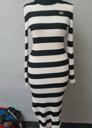 Robe pull longue Lacoste hiver 34/36/38, brand: Lacoste, condition: Very good, size: XS / 34 / 6, €50.00, €53.20 includes Buyer Protection
