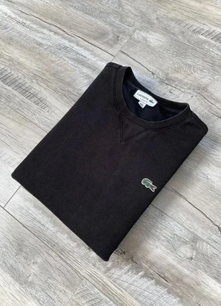 Crewneck Sweater Sweat Pull Lacoste Noir S Classic Fit Vintage Old Money Luxe Luxury Chic, brand: Lacoste, condition: Very good, size: S, €40.00, €42.70 includes Buyer Protection