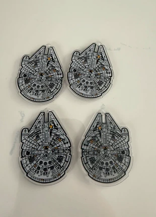 Breloques en acrylique vaisseau star wars, brand: La perlerie, condition: Very good, €3.00, €3.85 includes Buyer Protection