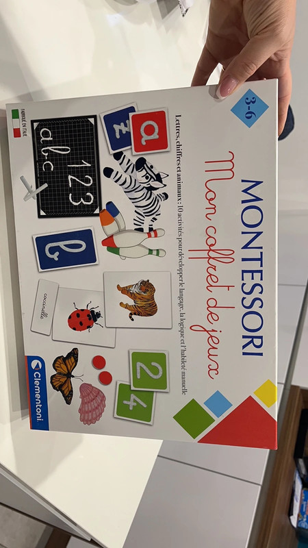 Mon coffret de jeux - Montessori Clementoni FR