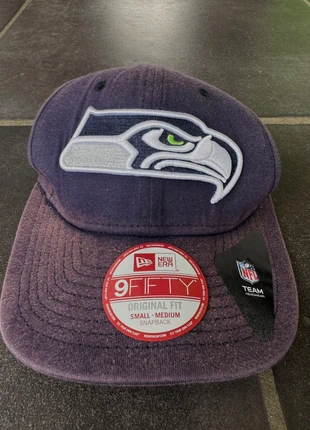 Casquette nfl seahawks new era bleu marine 9 fifty, marque: New Era, état: Bon état, taille: Taille unique, 5,00 €, 5,95 € Protection acheteurs incluse