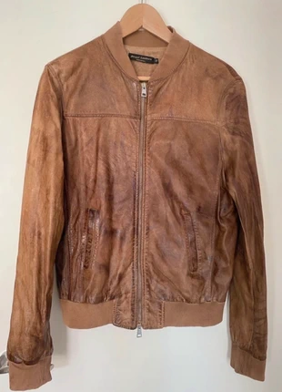 Bomber piel envejecida marrón talla M, marca: Street Leathers, estado: Nuevo sin etiquetas, tamaño: M, 79,00 €, 83,65 € Protección al comprador incluida