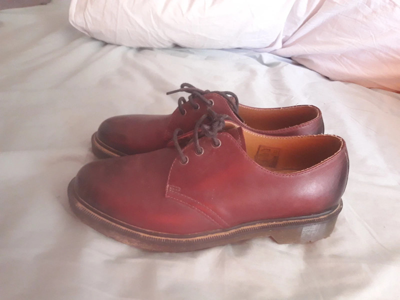 Dottor martens top basse bordeaux