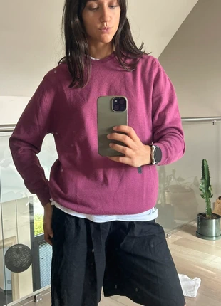 Pull en laine vieux rose crewneck vintage, brand: Vintage, condition: Very good, size: S / 36 / 8, €15.00, €16.45 includes Buyer Protection