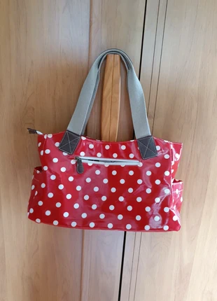 Sac à main rouge à pois blancs, marke: Anladia, zustand: Sehr gut, 5,00 €, 5,95 € inklusive Vinted-Käuferschutz