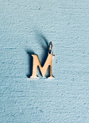 Pendentif initiale M, merk: Vintage, staat: Nieuw zonder prijskaartje, € 6,90, € 7,95 inclusief Kopersbescherming