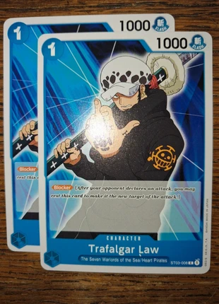 One Piece tcg St03 Trafalgar Law 008, marque: Bandai, état: Neuf sans étiquette, 1,00 €, 1,75 € Protection acheteurs incluse