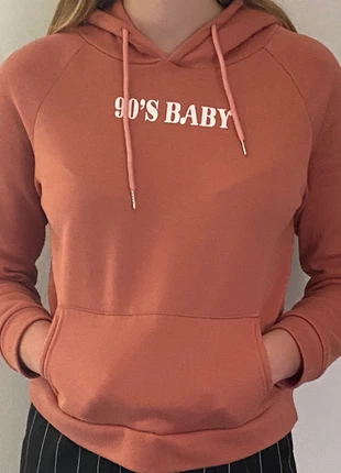 Sweat à capuche corail femme, merk: Shein, staat: Heel goed, maat: S / 36 / 8, € 2,00, € 2,80 inclusief Kopersbescherming