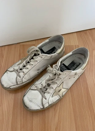 Golden Goose Superstar Sneaker – Goldstern, Gr. 39, mit Originalbox, marke: Golden Goose, zustand: Sehr gut, größe: 39, 275,00 €, 289,45 € inklusive Vinted-Käuferschutz