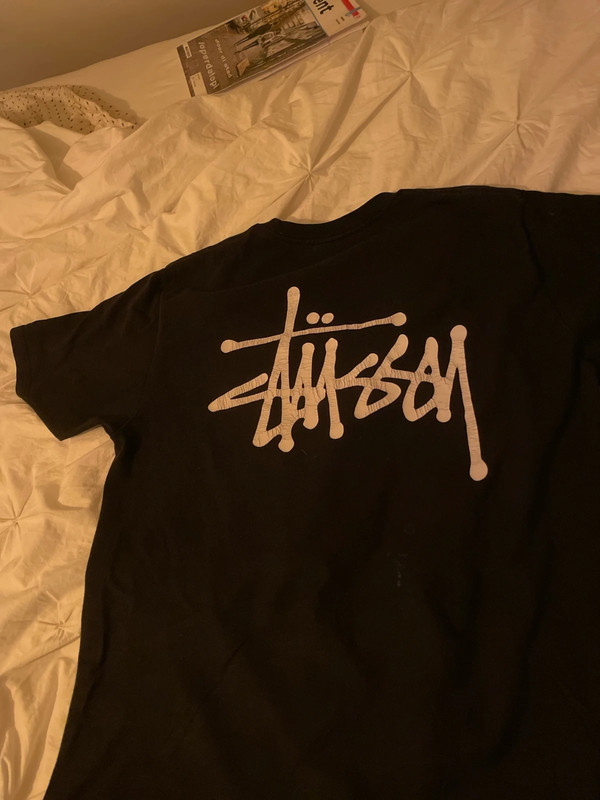 Stussy shirt zwart maat M 3