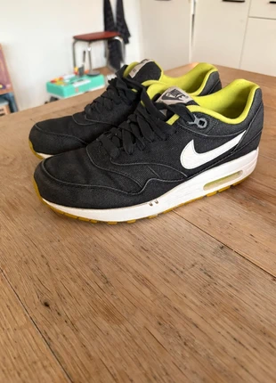 Nike air Max 1 denim dark grey, merk: Nike, staat: Goed, maat: 40.5, € 40,00, € 42,70 inclusief Kopersbescherming