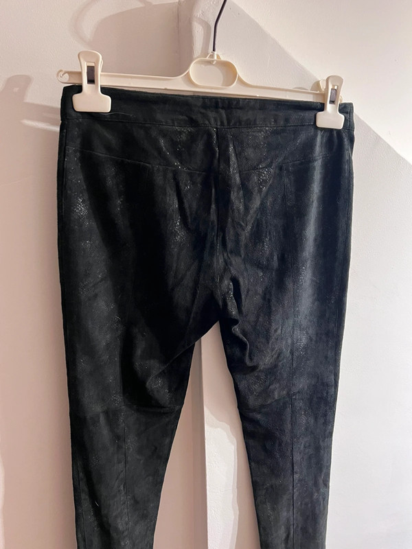 Pantalon 2024 cuir vinted