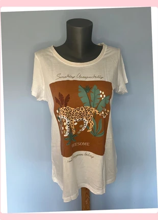 T-shirt blanc Grain de Malice, brand: Grain de Malice, condition: Very good, size: M / 38 / 10, €7.36, €8.43 includes Buyer Protection Pro