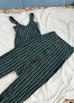 LTB striped elastic set (pants + top), S, super stretchy, merk: LTB, staat: Nieuw met prijskaartje, maat: S / 36 / 8, € 20,00, € 21,70 inclusief Kopersbescherming