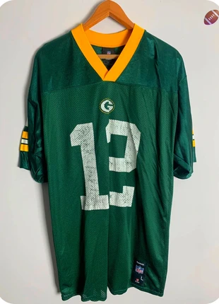 🏈 Maillot NFL Reebok Green Bay Packers #12 Rodgers -L Homme, brand: Reebok, condition: Very good, size: L, €29.90, €32.10 includes Buyer Protection