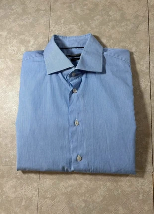 Chemise rayée bleu Tommy Hilfiger bleu L, marque: Tommy Hilfiger, état: Très bon état, taille: L, 39,90 €, 42,60 € Protection acheteurs (Pro) incluse