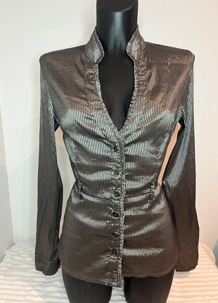 Chemisier y2k whymsigoth année 90-2000 vintage, merk: Vintage Dressing, staat: Heel goed, maat: S / 36 / 8, € 30,00, € 32,20 inclusief Kopersbescherming