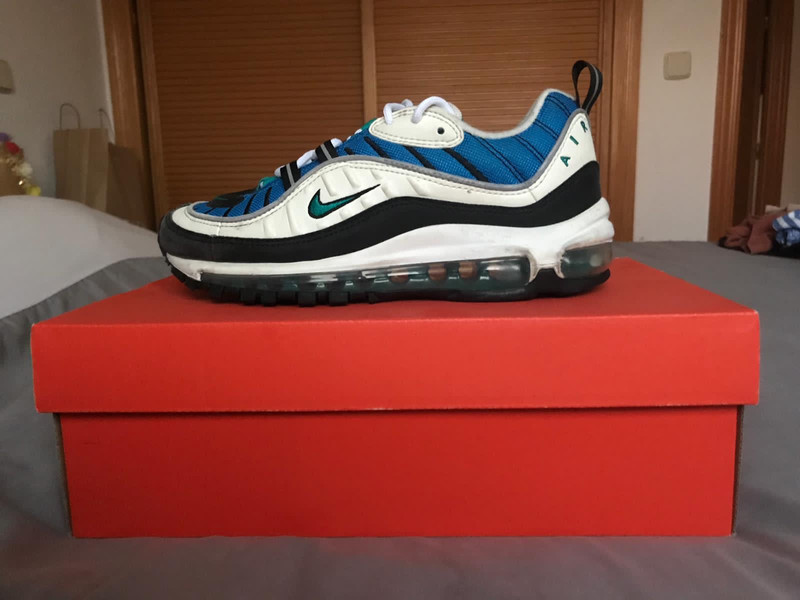 Zapatillas Nike Air max 98 azules (reflectantes) Vinted