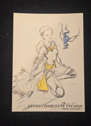 Carte Lenna Charlotte Tycoon Final Fantasy V art museum jp nm, brand: Final Fantasy, condition: Very good, €5.00, €5.95 includes Buyer Protection