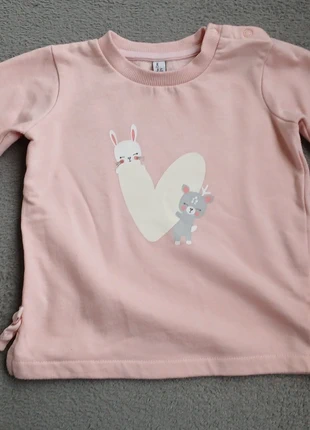 Joli petit sweat rose poudré 24 mois, merk: district center, staat: Heel goed, maat: 24-36 maanden / 92 cm, € 3,00, € 3,85 inclusief Kopersbescherming