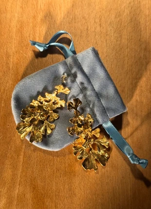 Gold leaves earrings, brand: arcas, condition: New without tags, £12.50, £13.83 includes Buyer Protection
