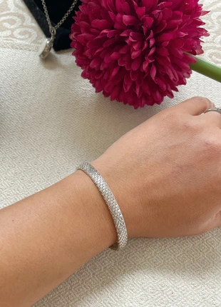 Bracelet Vintage Monet Argenté à Fermoir Magnétique, marke: Monet, zustand: Sehr gut, 25,00 €, 26,95 € inklusive Vinted-Käuferschutz