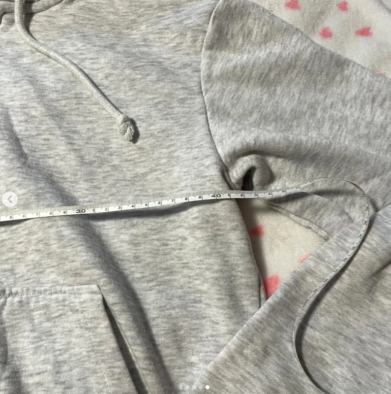 H&M grey cropped hooded zip up sweater 5