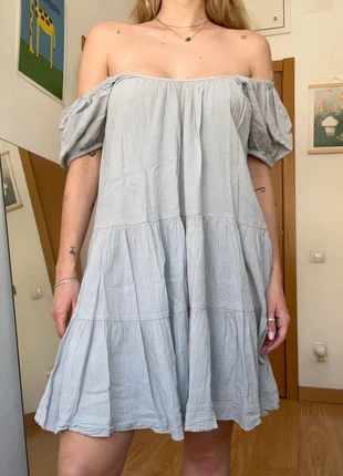 Vestido veraniego de Bershka, marca: Bershka, estado: Muy bueno, tamaño: S / 36 / 8, 7,00 €, 8,05 € Protección al comprador incluida
