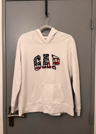 Usa flag gap sweatshirt, marke: GAP, zustand: Zufriedenstellend, größe: XL / 42 / 14, 8,00 €, 9,10 € inklusive Vinted-Käuferschutz