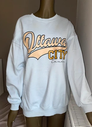 Sweat bleu clair Ottawa taille M – Marque Kiabi, brand: Kiabi, condition: Very good, size: M / 38 / 10, €9.00, €10.15 includes Buyer Protection