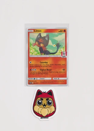 Flamiaou / Litten 182/SM-P – Indonesian Promo Stamp KFC – 2020 – Pokémon TCG, marque: Pokémon, état: Très bon état, 8,90 €, 10,05 € Protection acheteurs (Pro) incluse