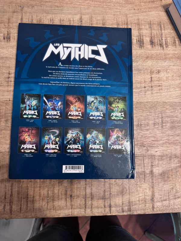 Lot de BD mythics 4