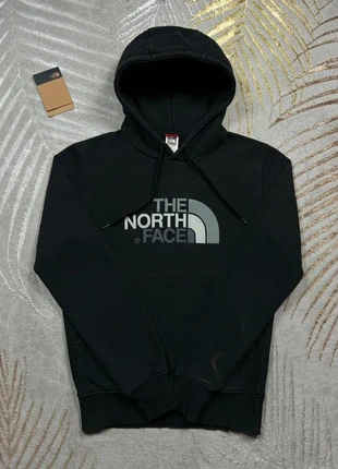 Sweat à capuche the north face noir logo brodé gris, brand: The North Face, condition: Very good, size: XS, €22.00, €23.80 includes Buyer Protection Pro