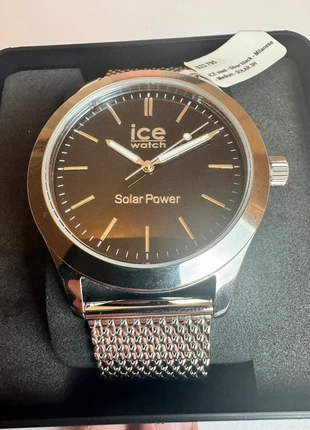 Montre ICE Steel Solar Silver Black, brand: ICE, condition: New with tags, size: 39–42 mm, €50.00, €53.20 includes Buyer Protection