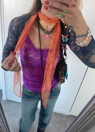 Écharpe y2k made in Italy 🇮🇹 , condition: Good, €9.00, €10.15 includes Buyer Protection