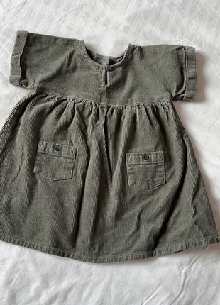 Robe velour kaki Petit bateau 6mois, marque: Petit Bateau, état: Très bon état, taille: 6-9 mois / 68 cm, 6,00 €, 7,00 € Protection acheteurs incluse