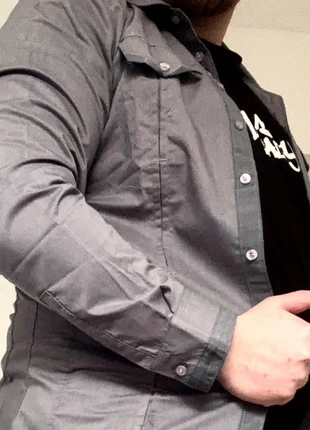 Chemise Just rebel grise taille XXL, marque: Rebel, état: Très bon état, taille: XXL, 4,99 €, 5,94 € Protection acheteurs incluse