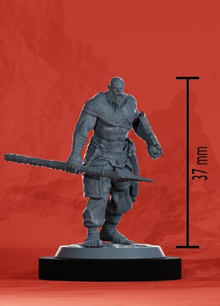 Miniature dnd - guerrier orc - figurine à peindre pour jeux de rôle diorama et wargames, marke: D&D, zustand: Sehr gut, 4,50 €, 5,43 € beinhaltet Vinted-Käuferschutz Pro