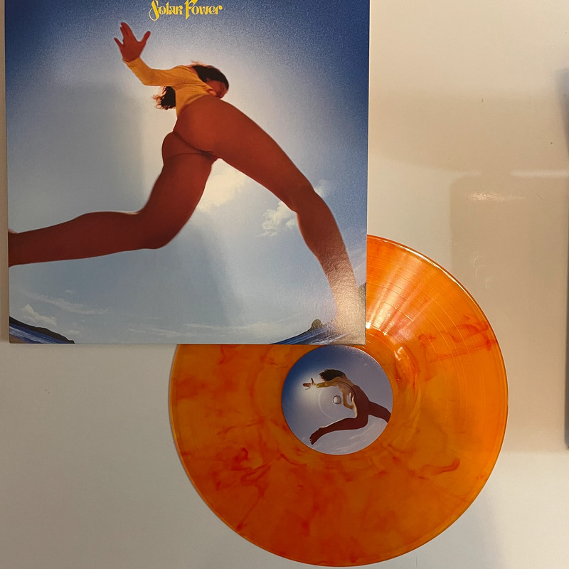 Lorde - Solar Power (Orange Marble Translucent Vinyl) 1