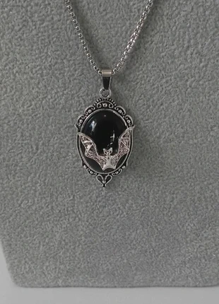 Gothic Stainless Steel Bat Pendant Necklace, condition: New with tags, £2.99, £3.84 includes Buyer Protection Pro