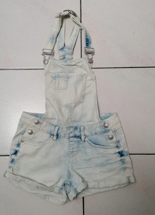 🌼 Salopette Short En Jean Vintage Bleu Clair Taille 9 ans SS2406039, marque: BLUE SPICE, état: Très bon état, taille: 9 ans / 134 cm, 8,00 €, 9,10 € Protection acheteurs (Pro) incluse