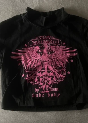 Graphic Crop Top, marque: Local, état: Très bon état, taille: XS / 34 / 6, 3,00 €, 3,85 € Protection acheteurs incluse