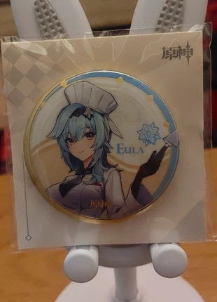 Genshin impact badge pizza Hut Eula, marque: miHoYo, état: Très bon état, 4,00 €, 4,90 € Protection acheteurs incluse