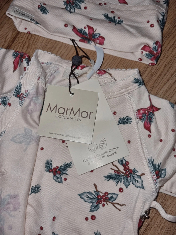 MarMar sleepsuit and hat, onesie, romper 1