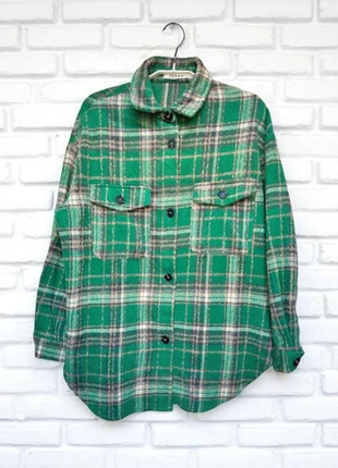 IVIVI Shacket Maat S Groen Ruit Overhemd Oversized Jacket, marca: IVIVI, estado: Muy bueno, tamaño: S / 36 / 8, 12,00 €, 13,30 € Protección al comprador incluida