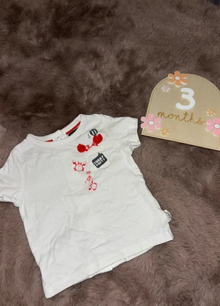 Tee-shirts blanc, marque: BLANC, état: Très bon état, taille: 3-6 mois / 62 cm, 1,50 €, 2,28 € Protection acheteurs incluse