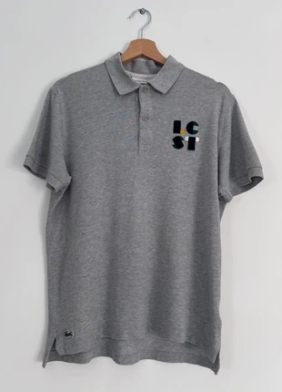 Polo Lacoste Manches Courtes Gris Logo Brodé - Taille L, brand: Lacoste, condizioni: Ottime, taglia: L, €20.00, €21.70 include la Protezione acquisti