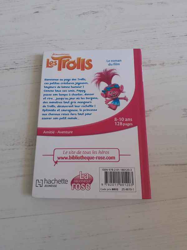 Livre Les Trolls le roman du film - photo numéro 2