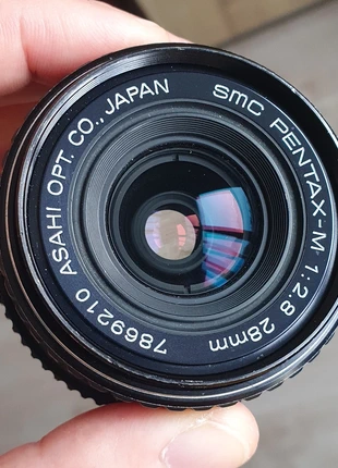 SMC Pentax-M 28mm f2.8 monture K, brand: Pentax, condizioni: Buone, €60.00, €63.70 include la Protezione acquisti